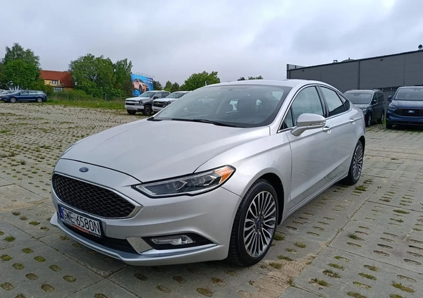 Ford Fusion cena 51900 przebieg: 90023, rok produkcji 2016 z Nowe Miasto Lubawskie małe 79